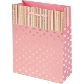 Пакет подарочный 18x23x8 см бумажный deVENTE Blocks, матовый с тиснением, 210 г/м2, ас-ти 4 дизайнов арт. 9041253