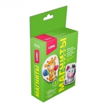 Набор для детского творчества - Магниты из гипса Африканские милашки (малый набор) арт.Пз/Г-025