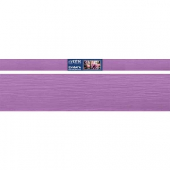 Бумага креповая (гофрированная) для творчества deVENTE, 32 гр/м2, 50*250см в рулоне ЛИЛОВАЯ арт.8040727