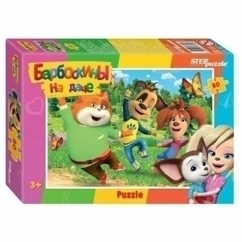 Пазл  80 эл. Любимые герои (Мельница/АО СТС), ассорти 165х230, 3+  арт.77182