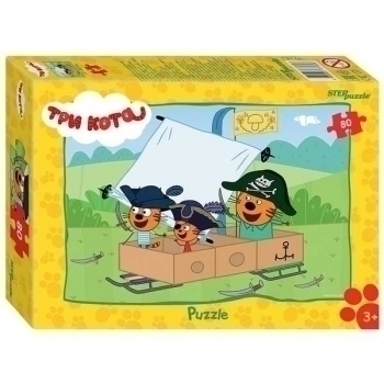 Пазл  80 эл. Любимые герои (Мельница/АО СТС), ассорти 165х230, 3+  арт.77182