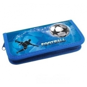 Пенал л/т 1-отдел. малый 190х90 арт.ПКК 02-5 Футбол на синем