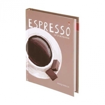 Ежедневник А6 110*146мм, недатир. Альт лин. Счастье в кофе, 256 стр, 7БЦ, глянцевая ламинация арт.3-020/46