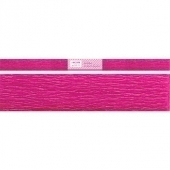 Бумага креповая (гофрированная) для творчества deVENTE, 32 гр/м2, 50*250см в рулоне ФУКСИЯ арт.8040803