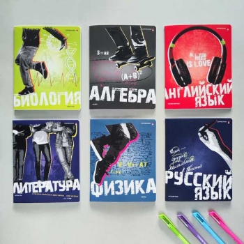 Тетрадь 48л в клетку предметная Альт GENERATION Информатика  арт.7-48-1224/11