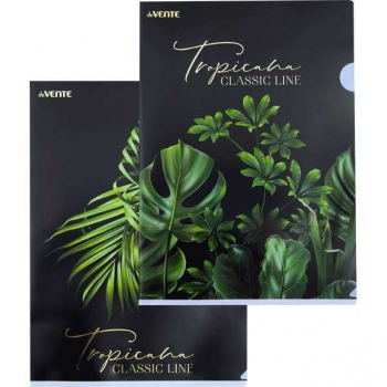 Папка-уголок А4 (220х310мм) deVENTE Tropicana, 180 мкм, непрозрачная с рисунком, тиснение фольгой арт.3074216 Папка-уголок А4 (220х310мм) deVENTE Tropicana, 180 мкм, непрозрачная с рисунком, тиснение фольгой арт.3074216