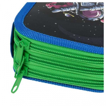 Пенал л/т 3-отдел. средний 190*110, Space, ламинация арт.ПК3_49711