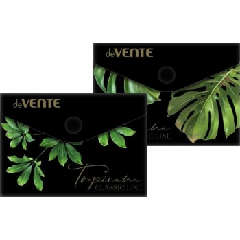 Папка-конверт А7 (105х74мм) на кнопке deVENTE Tropicana, 180 мкм, непрозрачная с рисунком арт. 3071237