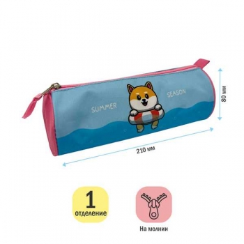 Пенал мягкий Тубус 210*80 ArtSpace Summer season, полиэстер арт. Sch_49535