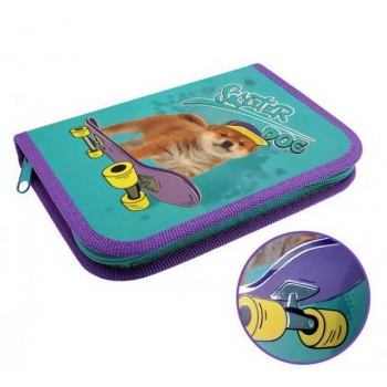 Пенал л/т 1-отделен. большой 190*130 арт. ПКК 04-12 Skater dog