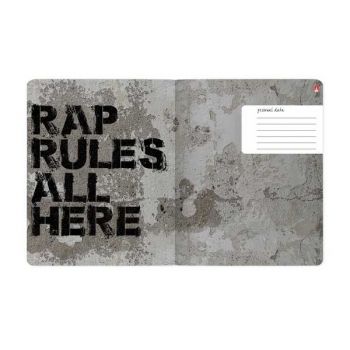 Тетрадь 48л в клетку Альт Classic ХИП-ХОП, ассорти 5 видов арт.7-48-1139