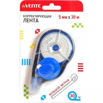 Штрих-корректор в ленте deVENTE 5мм*30м в картон. блистере арт.4062202 Штрих-корректор в ленте deVENTE 5мм*30м в картон. блистере арт.4062202