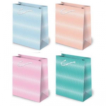 Пакет подарочный 18x23x8 см бумажный deVENTE Atmosphere 210 г/м2, ассорти арт.9041259