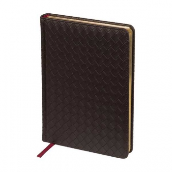 Ежедневник А5+ 145*205 мм, недатир. Bruno Visconti MAGNUM 272 стр, золотой срез, коричневый арт.3-687/01