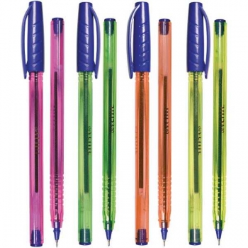 Ручка шариковая deVENTE Triolino Neon, 0.7мм, игольч.узел, Speed Pro, цв.корп. ассорти неон, синяя арт. 5073837 Ручка шариковая deVENTE Triolino Neon, 0.7мм, игольч.узел, Speed Pro, цв.корп. ассорти неон, синяя арт. 5073837