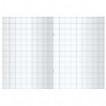 Тетрадь А4 96л в клетку BG, бумвинил, синяя арт.Т4бв96к_12338