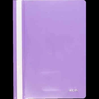 Папка-скоросшиватель А4 deVente Pastel с прозр.верхом, пастельная сиреневая арт.3113302