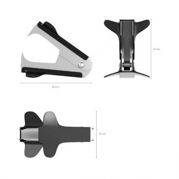 Антистеплер ErichKrause EasyOut Classic с фиксатором, ЧЕРНЫЙ  арт.4559