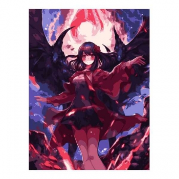 Набор для рисования по номерам, картина 31х40 см Повелительница небес (холст на подрамнике, краски, кисть) арт.Рх-135