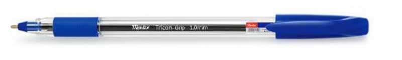 Ручка Montex шариковая Tricon Grip с син. стержнем, грип арт.Tricon Grip Ручка Montex шариковая Tricon Grip с син. стержнем, грип арт.Tricon Grip