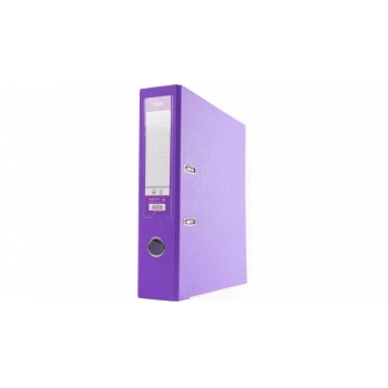 Файл-регистратор А4/75мм ПВХ ЭКО Deli фиолетовый арт.F818-PL