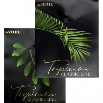 Папка-конверт А6 (170х140мм) на кнопке deVENTE Tropicana, 180 мкм, непрозрачная с рисунком, арт.3071233