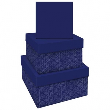 Коробка подарочная складная, набор 3в1, MESHU Blue style. Base, (19,5*19,5*11-15,5*15,5*9см) арт.MS_46593 Коробка подарочная складная, набор 3в1, MESHU Blue style. Base, (19,5*19,5*11-15,5*15,5*9см) арт.MS_46593