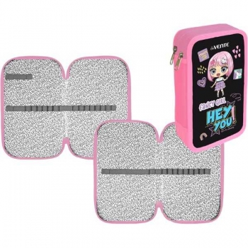 Пенал л/т 2-отдел. 205х120 deVENTE Fancy Girl, конгрев, фольга арт.7012406