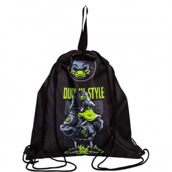 Мешок для обуви deVENTE 1-отделение 38x43 см, Cool Duck водоотталкивающ. ткань, верев. завязка арт.7048482