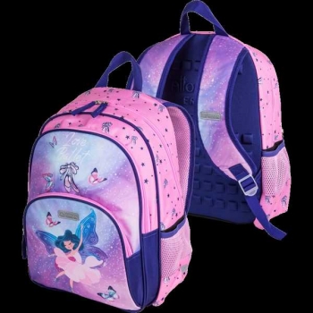 Рюкзак школьный Attomex  Basic Ballet 38x27x17 (14 л) 1 отдел, 2 передн. кармана, 2 бок. кармана арт.7033440