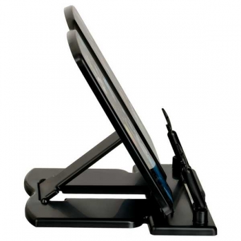 Подставка для книг пластиковая СТАММ 200*200 мм Космонавты  арт.ПК-31451