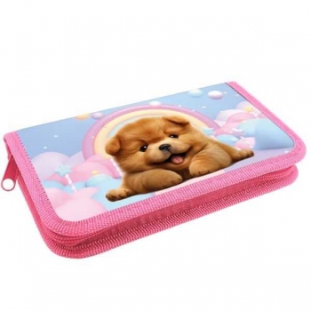 Пенал л/т 1-отдел. средний 190*110 арт.ПКК 03-5 Рыжий щенок