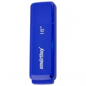 Карта памяти USB (флэш-накопитель) 16Gb Smartbuy Dock USB 2.0 с колпачком, синяя арт.SB16GBDK-B