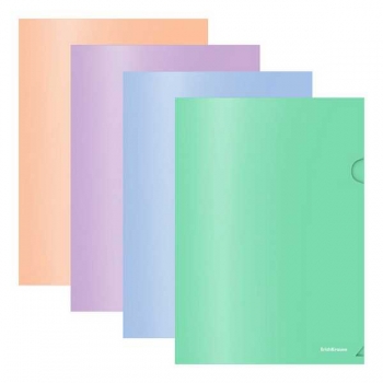 Папка-уголок А4 ErichKrause Matt Pastel Bloom, непрозрачная, ассорти арт.61133 Папка-уголок А4 ErichKrause Matt Pastel Bloom, непрозрачная, ассорти арт.61133