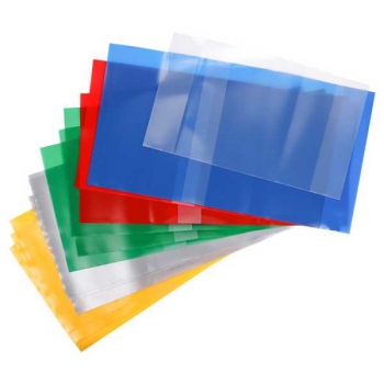 Обложка для учебн. набор 6 класс (13шт), ПЭ, 150мкм арт.EL-6цв