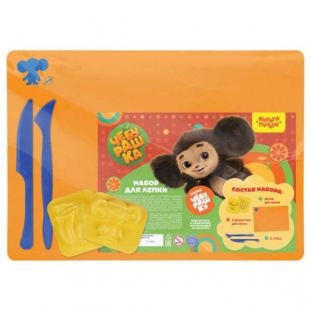 Набор для лепки Мульти-Пульти Чебурашка, доска А4+2стека+2формочки для лепки, пластик арт.НЛ_54011 Набор для лепки Мульти-Пульти Чебурашка, доска А4+2стека+2формочки для лепки, пластик арт.НЛ_54011