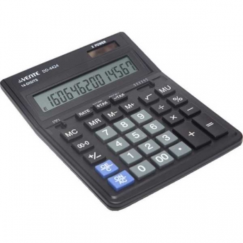 Калькулятор deVENTE DD-4424 14 разр., 2пит., одноуровн.память, 153*199*31мм, черный арт.4031315 Калькулятор deVENTE DD-4424 14 разр., 2пит., одноуровн.память, 153*199*31мм, черный арт.4031315