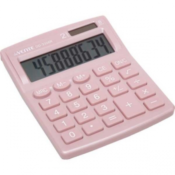 Калькулятор deVENTE DD-3308R 8 разр., 2пит., одноуровн.память, 105*127*21мм, пудровый арт.4031329 Калькулятор deVENTE DD-3308R 8 разр., 2пит., одноуровн.память, 105*127*21мм, пудровый арт.4031329