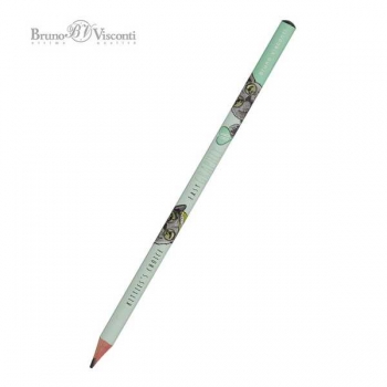 Карандаш Bruno Visconti HB ч/гр. EasyGraphix. Кот Британец, трехгранный арт.21-0068/04
