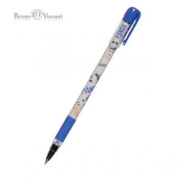 Ручка шариковая Bruno Visconti MagicWrite. Панда с зонтиком, 0.5мм, синяя арт.20-0240/43 Ручка шариковая Bruno Visconti MagicWrite. Панда с зонтиком, 0.5мм, синяя арт.20-0240/43
