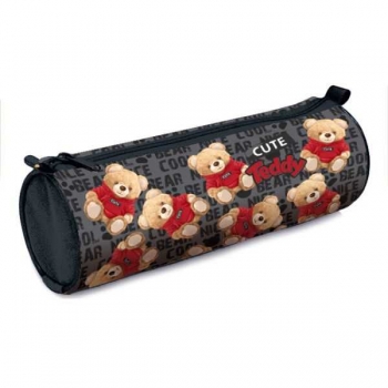 Пенал мягкий Тубус 210*70 арт.ПМО 05-20 Мишки паттерн