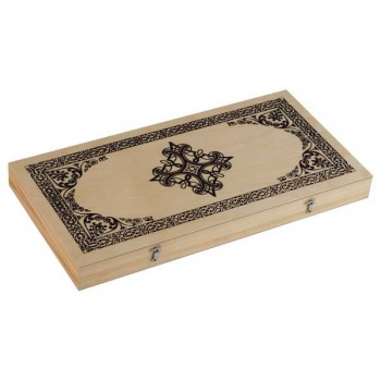 Игра настольная   ТРИ СОВЫ Нарды деревянные с деревянной доской 400*400мм арт.НИ_343620