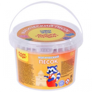 Набор для детского творчества - Песок для лепки Мульти-Пульти Магический песок,морской,500г,2 форм арт.ПС_15799 / 542
