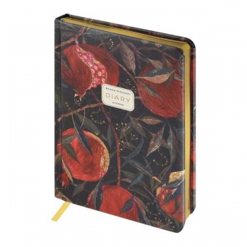 Ежедневник А5+ 145*205 мм, недатир. Bruno Visconti  FLORA.Гранат 240 стр, тв.обл, золотой срез арт.3-744/02