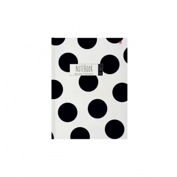 Блокнот А6 80л. престиж BLACKWHITE.NEW, клетка, тв. обл., глянц. ламинация арт.3-80-005/45