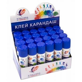 Клей-карандаш Луч Классика 21г. в карт. дисплее арт.29С 1733-08