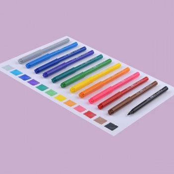 Фломастеры Bruno  Visconti  12цв FUNCOLOR, в картонной уп.  арт.32-0067