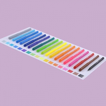 Фломастеры Bruno  Visconti  18цв FUNCOLOR, в картонной уп.  арт.32-0068