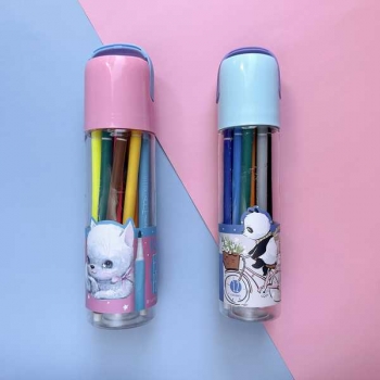 Фломастеры Bruno  Visconti 12цв  KIDSCOLOR, в пластиковой тубе арт.32-0065