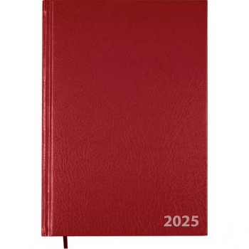 Ежедневник 2025 А5 Attomex 140*210 мм, 336 стр, бел. бум., тв. обл., БОРДОВЫЙ арт.2332579